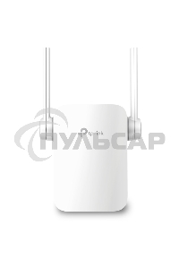 Усилитель TP-Link Wi-Fi AC750 Wi-Fi Range Extender, Wall Plugged,433Mbps at 5GHz + 300Mbps at 2.4GHz, 802.11ac/a/b/g/n, 1 10/100M LAN, WPS button, 2 fixed antennas поставляется без кабеля RJ-45
