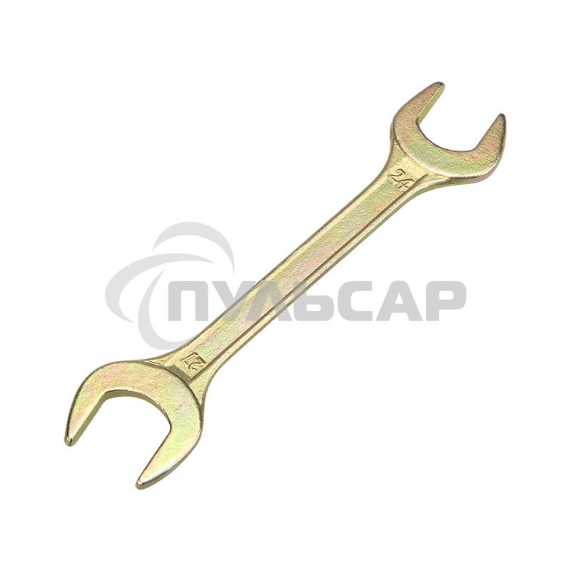 Ключ гаечный рожковый Rexant 24х27 мм, желтый цинк