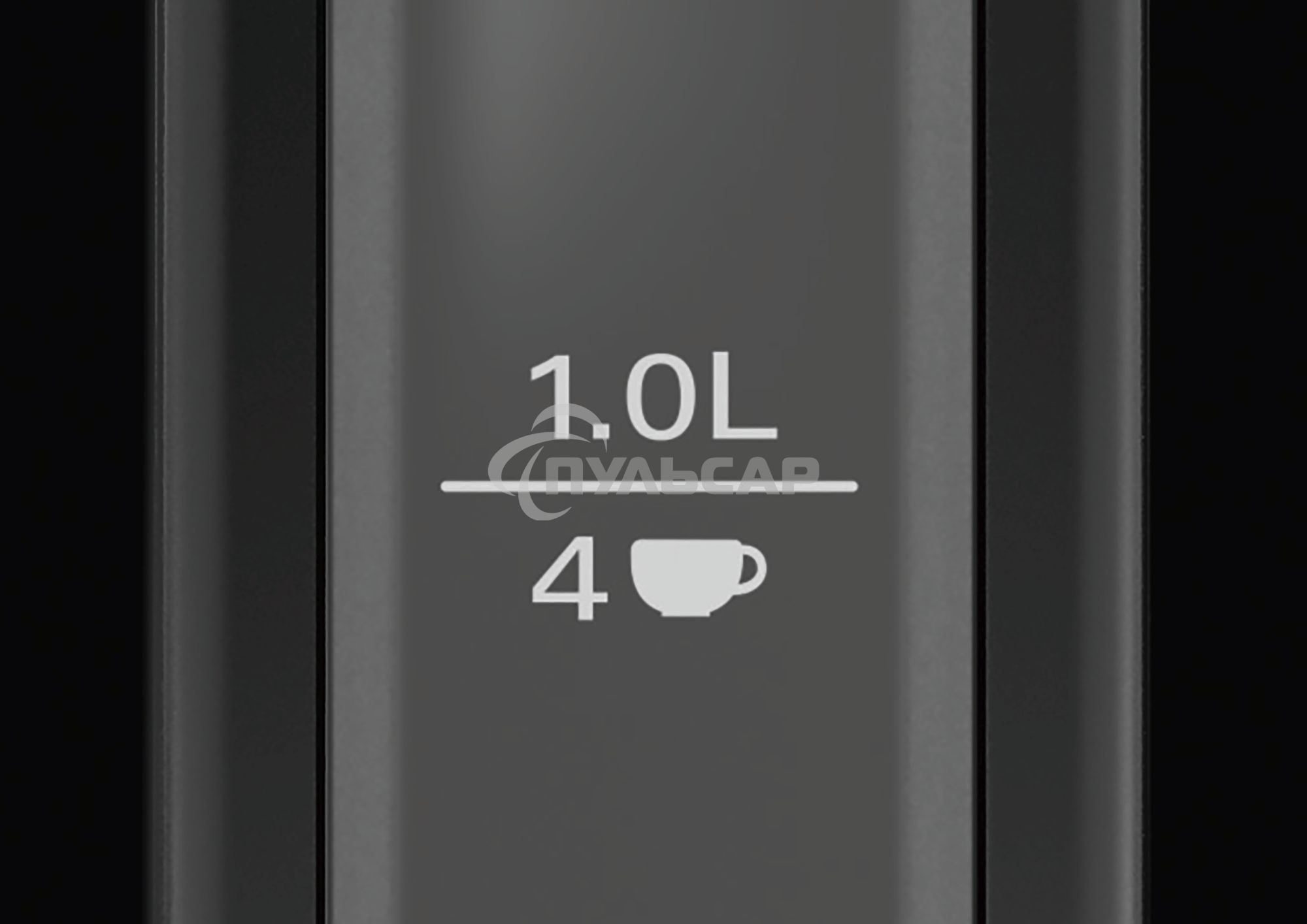 Чайник электрический Bosch TWK3P423 1.7л. 2400Вт черный (корпус: нержавеющая сталь)