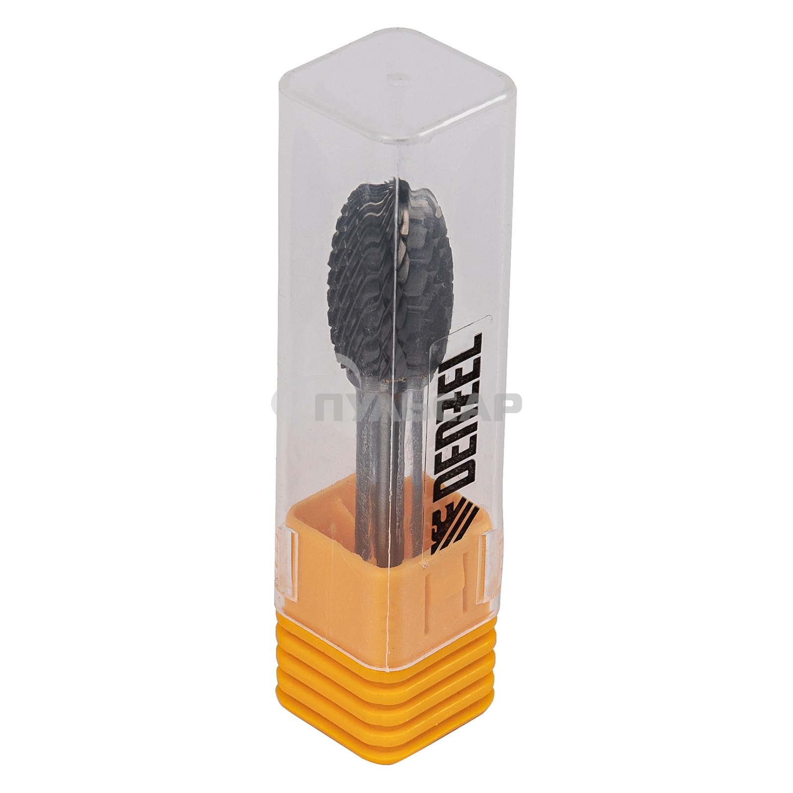 Борфреза по металлу твердосплавная, овальная, тип-E, 12 мм Denzel