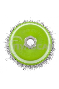 Щетка СИБРТЕХ для УШМ, 100 мм М14, чашка, витая проволока 0,3 мм 746057