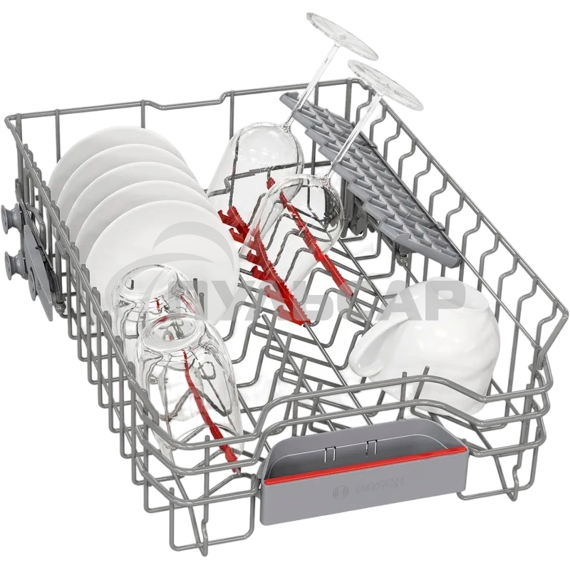 Встраиваемая посудомоечная машина Bosch SPV4HMX55Q, черный, 44.8 см, 10 компл., 45 дБ, класс A+