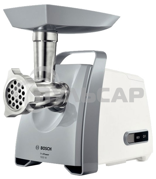 Мясорубка электрическая Bosch ProPower MFW66020 1800Вт белый/серый