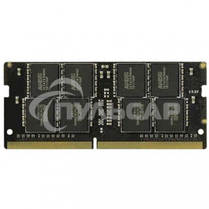 Оперативная память для ноутбука 8Gb AMD Radeon™ DDR3 1333 SO DIMM R3 Value Series Black R338G1339S2S-U Non-ECC, CL9, 1.5V, RTL