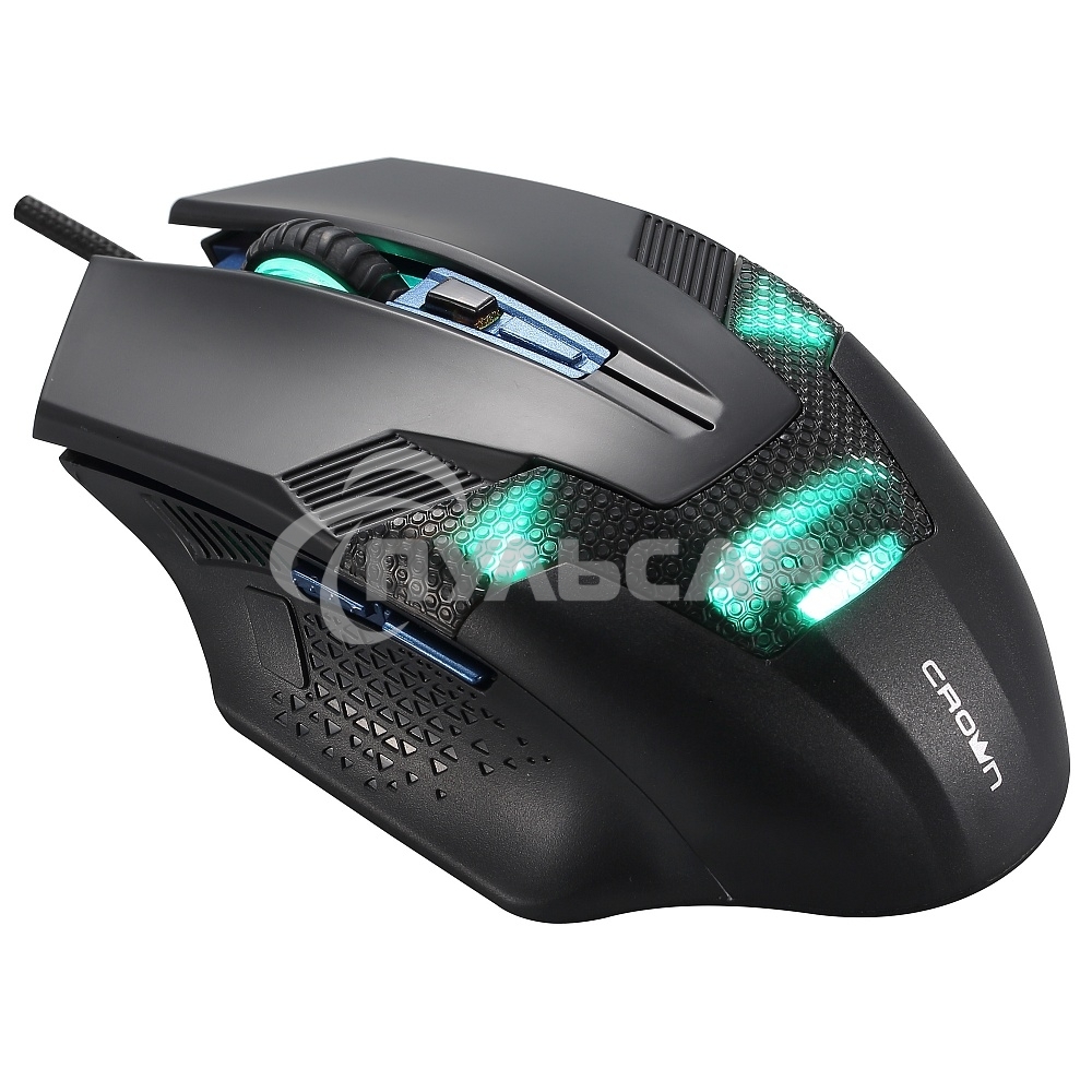 Мышь проводная CROWN Gaming CMG-04 blue