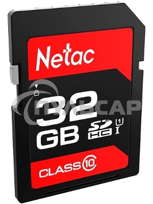 Флеш карта SDHC 32Gb Netac Class 10 UHS-I U1 P600 NT02P600STN-032G-R