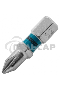 Набор бит GROSS РН1x25, сталь S2, 2шт 11349