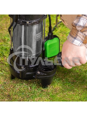 Фекальный насос Сибртех СФН750, 750 Вт, напор 16 м, 22000 л/ч 99803