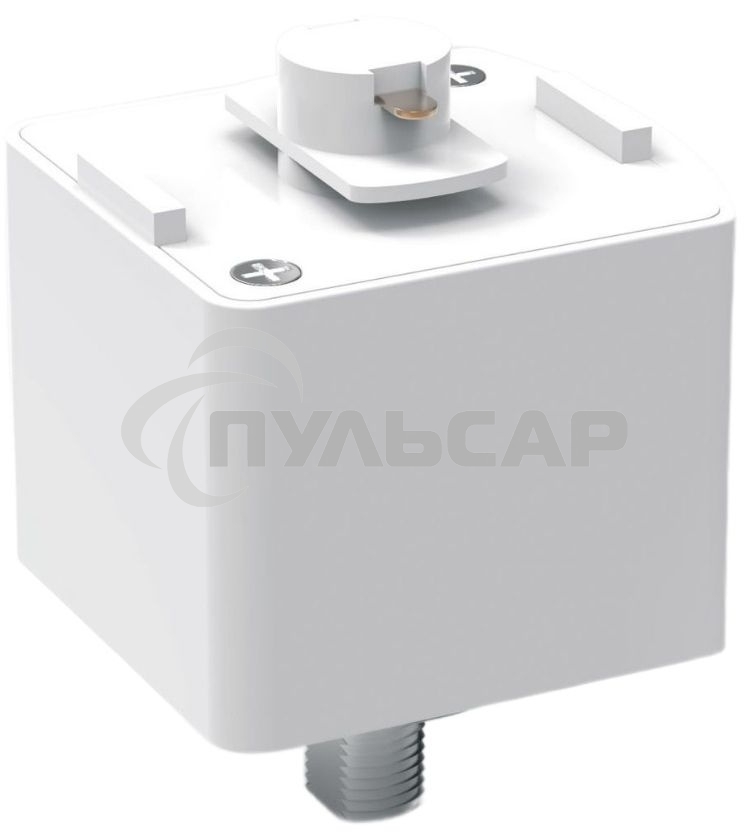 Адаптер для подключения светильника к трековой системе Gauss, белый