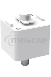 Адаптер для подключения светильника к трековой системе Gauss, белый