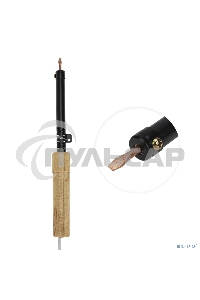 Паяльник ЭПСН 220В 65Вт дерев. ручка ПД Rexant 12-0265