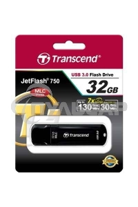 Флешка USB Transcend 32 Gb Jetflash 750 TS32GJF750K USB 3.0 черный