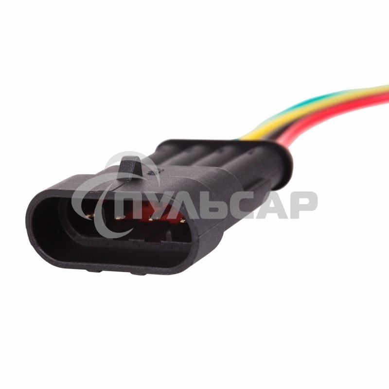 Автомобильный разъем штекер с проводом 20 см (3-контактный) DJ7031-1.5-11