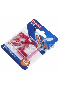 Клемма плоская Rexant, полностью изолированная гнездо - 5.6 мм, 0.5-1.5 мм², (РППи-м 1.5-(4.8) / FDFD1.25-187(8)), в упак. 10 шт.