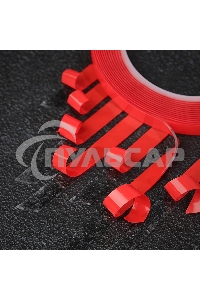 Двухсторонний скотч прозрачный 9мм 5м Rexant (09-6509)