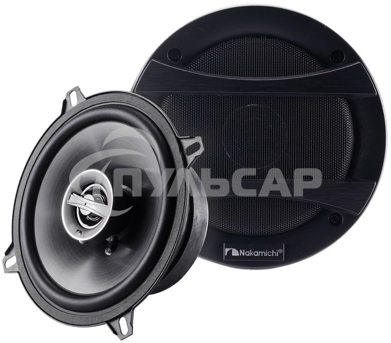 Колонки автомобильные Nakamichi NSE-1358 300Вт 4Ом 13см (5дюйм) (ком.:2кол.) коаксиальные трехполосные