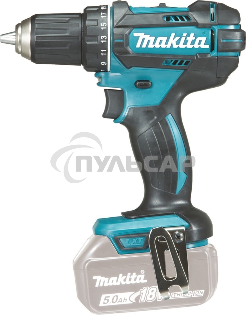 Дрель-шуруповерт Makita DDF482Z ак, 18В,Li-ion,БЗП-13мм,0-600\0-1900об\м,62\36Нм,1.7кг,кор,бок рук,б\акк и з\у