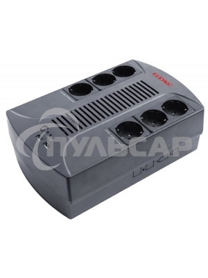Источник бесперебойного питания ИБП Info PDU 600В.А Schuko (6) USB для зарядки (2) USB + RJ11 DKC INFOPDU600
