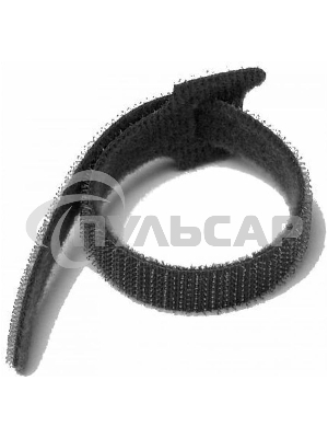 Хомут-липучка 310мм, 20 шт., черный