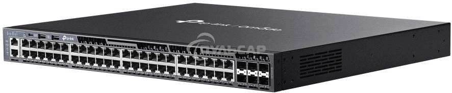 Стекируемый управляемый коммутатор TP-Link SG6654X 3 го уровня Omada с 48 гигабитными портами и 6 портами SFP+