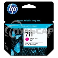 Картридж струйный HP №711 CZ135A пурпурный x3уп. для HP DJ T120/T520