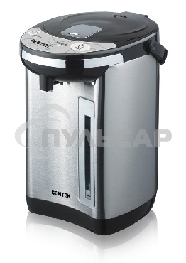 Термопот Centek CT-1084 (сталь) 6.0л, 750Вт, 2 способа подачи воды, двойная защита от перегрева