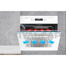 Духовой шкаф электрический Gefest ЭДВ ДА 622-04 БS белый, встраиваемый