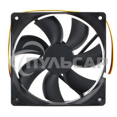 Вентилятор для корпуса Gembird D12025HM-3 черный 120мм 2000rpm 30db 3-pin