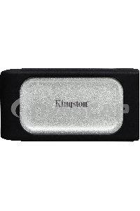 Внешний SSD Kingston XS2000, 2TB, USB 3.2 Gen 2x2 Type-C, R/W 2000/2000, серебристый