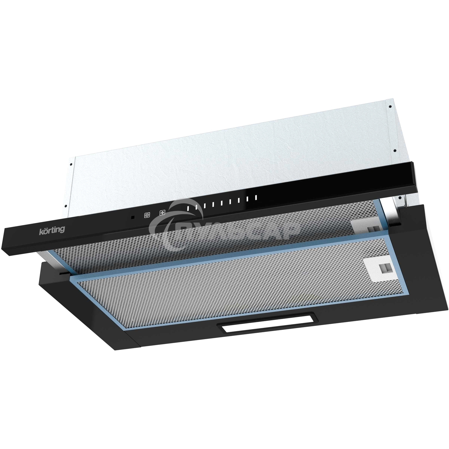 Вытяжка встраиваемая Korting KHP 6975 GN черный, 60 см, 900 куб. м/ч, 54 дБ