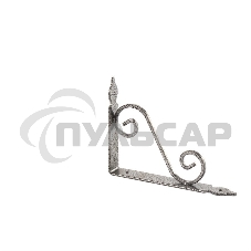 Кронштейн декоративный 190 х 140 х 25 х 3 мм, темно-серый Сибртех Кронштейн декоративный 190 х 140 х 25 х 3 мм, темно-серый Сибртех