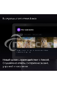 Умная колонка с дисплеем Яндекс Станция Дуо Макс, Zigbee, 60Вт, с голосовым ассистентом Алиса на YaGPT, черный (YNDX-00055BLK)