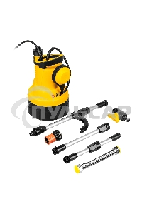 Дренажный насос для чистой воды DPB400, 400 Вт, подъем 11 м, 5500 л/ч Denzel