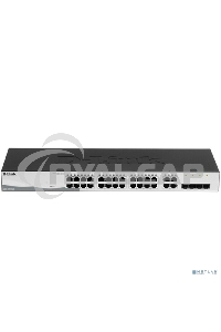 Настраиваемый коммутатор WebSmart с 24 портами 10/100/1000Base-T и 4 комбо-портами 100/1000Base-T/SFP D-Link DGS-1210-28/F3A