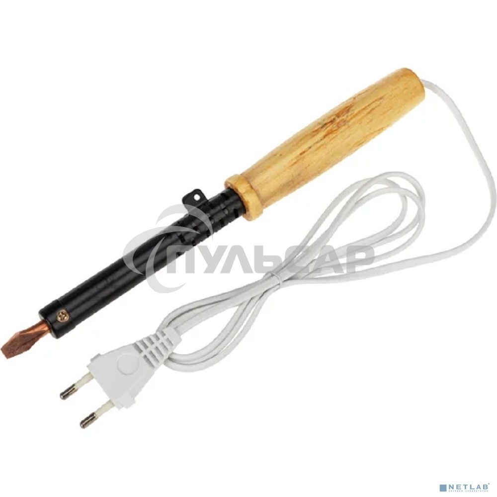 Паяльник ЭПСН 220В 80Вт дерев. ручка ПД Rexant 12-0280