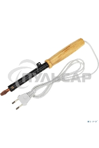 Паяльник ЭПСН 220В 80Вт дерев. ручка ПД Rexant 12-0280