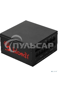 Блок питания Bloody BD-PS1250P, 1250 Вт, 80 PLUS Platinum, 140мм, модульный, черный