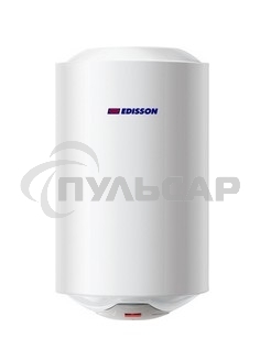 Водонагреватель Edisson ER 100 V 100л, 1,5 кВт, 220В, время нагрева 2ч 35 мин, габариты 450х1050х460мм, внутр. бак эмаль. вес 27кг.