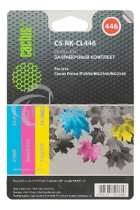 Заправочный набор Cactus CS-RK-CL446 многоцветный для Canon Pixma MG2440/MG2541 (3*30ml)