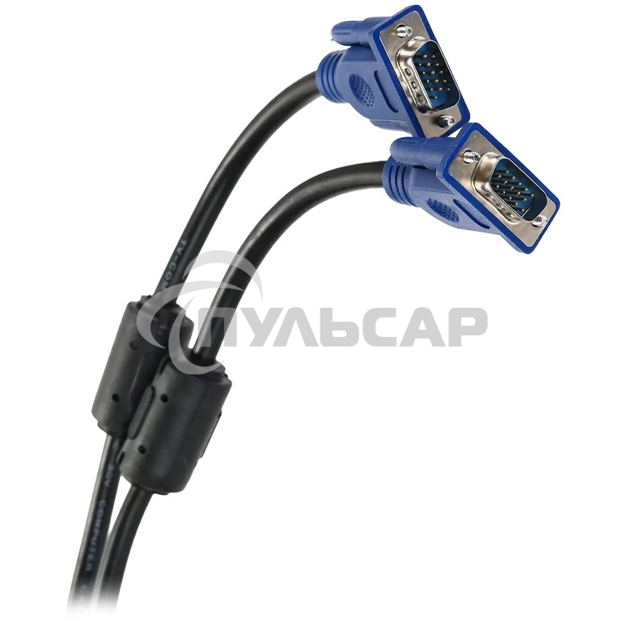 Кабель соединительный SVGA (15M/M) 10m 2 фильтра TV-COM <QCG120H-10M> Кабель соединительный SVGA (15M/M) 10m 2 фильтра TV-COM <QCG120H-10M>