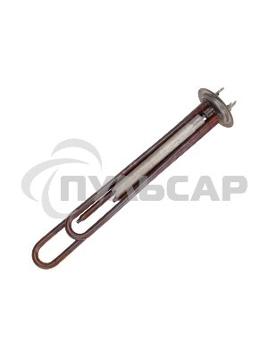 Нагревательный элемент для бойлера, ТЭН, RF64-2000 Вт (700 Вт + 1300 Вт), с анодом М4, 64 мм