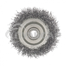 Щетка СИБРТЕХ для УШМ, 100 мм М14, чашка, витая проволока 0,3 мм 746057