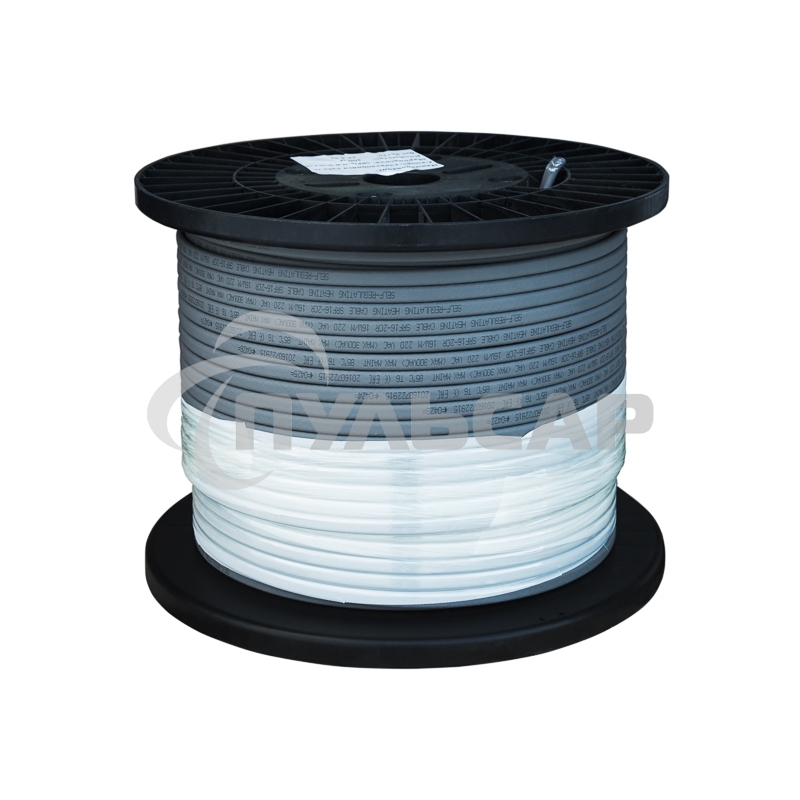 Кабель греющий саморегулирующийся для труб, водостоков, крыш 40КНС 2ЛП-65/85, UV, неэкранированный, 40Вт/м, 200м PROconnect