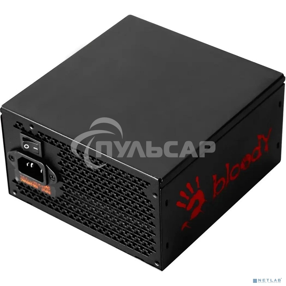Блок питания Bloody BD-PS1250P, 1250 Вт, 80 PLUS Platinum, 140мм, модульный, черный
