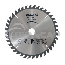 Диск пильный Оснастка Makita D-45923 Standard,ф185х30\16\20х2мм,40зуб,д\дерева