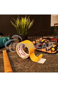 Двухсторонний скотч Rexant, полипропиленовая основа, 48 мм, ролик 5 м