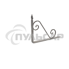 Кронштейн декоративный 240 х 290 х 30 х 3,5 мм, темно-серый Сибртех Кронштейн декоративный 240 х 290 х 30 х 3,5 мм, темно-серый Сибртех