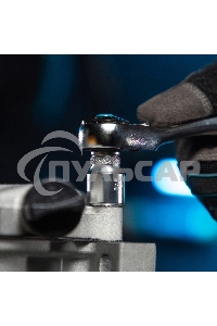 Набор торцевых головок Gross, трещотка 120 зубьев, 12 предметов, 1/4