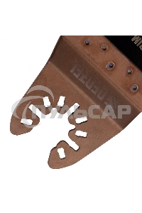 Насадка для МФИ режущая прямая, BiM, по металлу и дереву, 65 x 1,2 мм, мелкий зуб Denzel