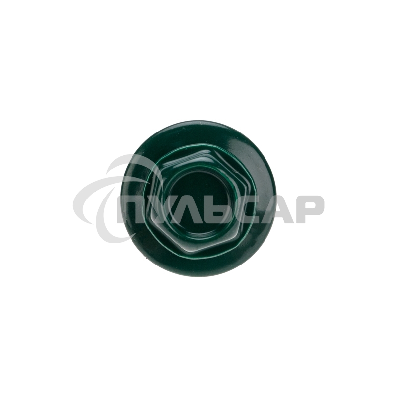 Саморез кровельный KRANZ 4,8х19мм, окрашенный RAL 6005, короб (250 шт/уп)